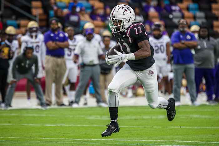 Texas Southern running back LaDarius Owens